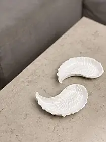 Реквізит для фото Крила, гіпсове кашпо для предметної зйомки