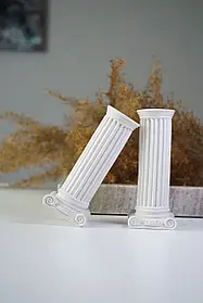 Реквізити для фото Колона, гіпсові кашпо для предметної зйомки 2шт